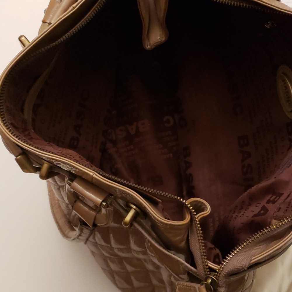 Basic Editions New, Without A Tag, Leather Bag ( … - image 8